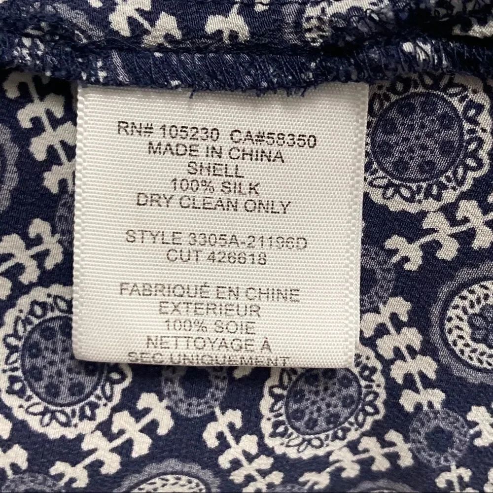 Joie | Silk Pattern Racerback Tank - Picture 5 of 6